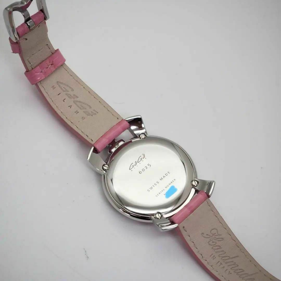激安価格の GaGa MILANO - 110【美品】ガガミラノ時計 ホワイトシェル その他