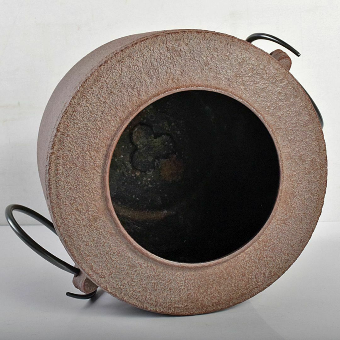 茶道具 人間国宝 釜師 高橋敬典作 筒釜 共布共箱 V R7828 茶道具 人間国宝 釜師 高橋敬典作 筒釜 共布共箱 V R7828