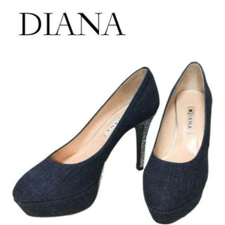 ダイアナ(DIANA)の✨DIANA✨★デニム地★ハイヒール★パンプス★ヒール★size23TS(ハイヒール/パンプス)