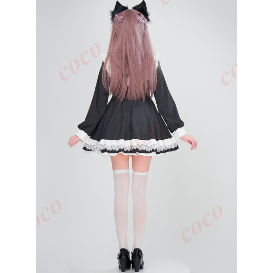 ゴシック シスター風 lolita 洋服 ロリータ ワンピース L293＃の