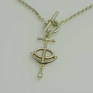 エルメス(HERMES)のエルメス/HERMES/ネックレス/シルバー925/グランラルジュ/シェーヌダンクルアンカー【BJ1250】(ネックレス)