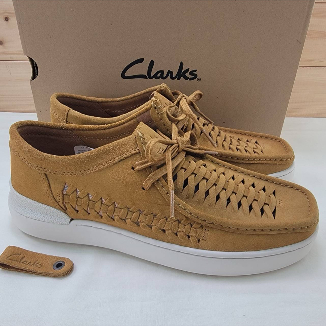 Clarks - クラークス コートライトウィーブ オーク ウィーブ 7.5 Clarks - クラークス コートライトウィーブ オーク ウィーブ 7.5