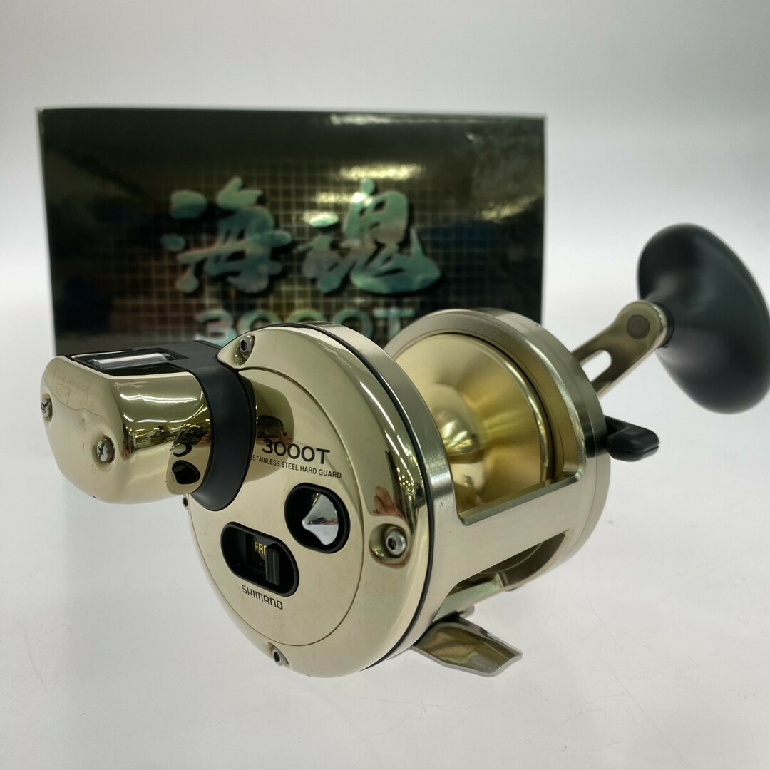 SHIMANO シマノ 98海魂3000T 5RC053000 両軸リール 石鯛 013705 SHIMANO シマノ 98海魂3000T 5RC053000 両軸リール 石鯛 013705