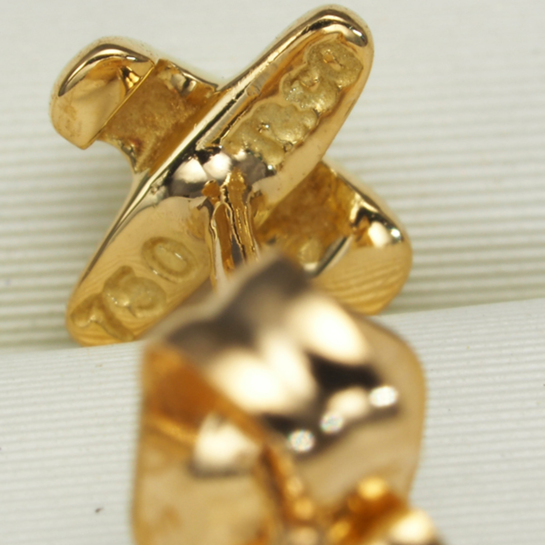 ティファニー ピアス クロススティッチ 片耳 K18YG ティファニー ピアス クロススティッチ 片耳 K18YG