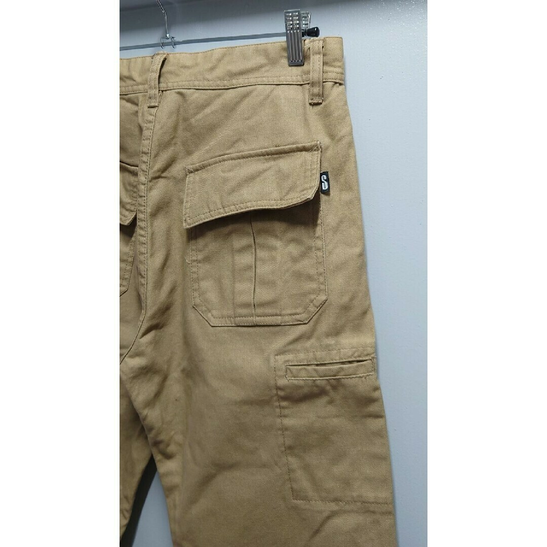 STUSSY - STUSSY AUTHENTIC コットンツイル ワークパンツ カーキ STUSSY - STUSSY AUTHENTIC コットンツイル ワークパンツ カーキ