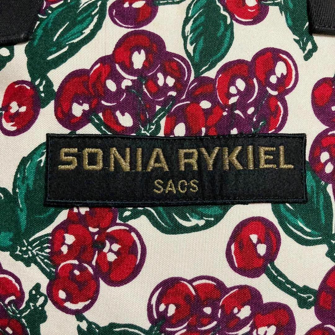SONIA RYKIEL - 美品 トートバッグ ソニアリキエル チェリー 大 SONIA RYKIEL - 美品 トートバッグ ソニアリキエル チェリー 大