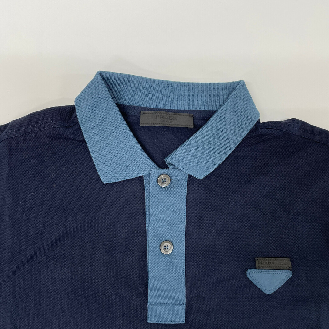 PRADA - プラダ 18SS UJN444 ネイビーxグリーン バイカラー PRADA - プラダ 18SS UJN444 ネイビーxグリーン バイカラー