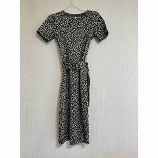 ZARA☆レオパード柄ワンピースXS