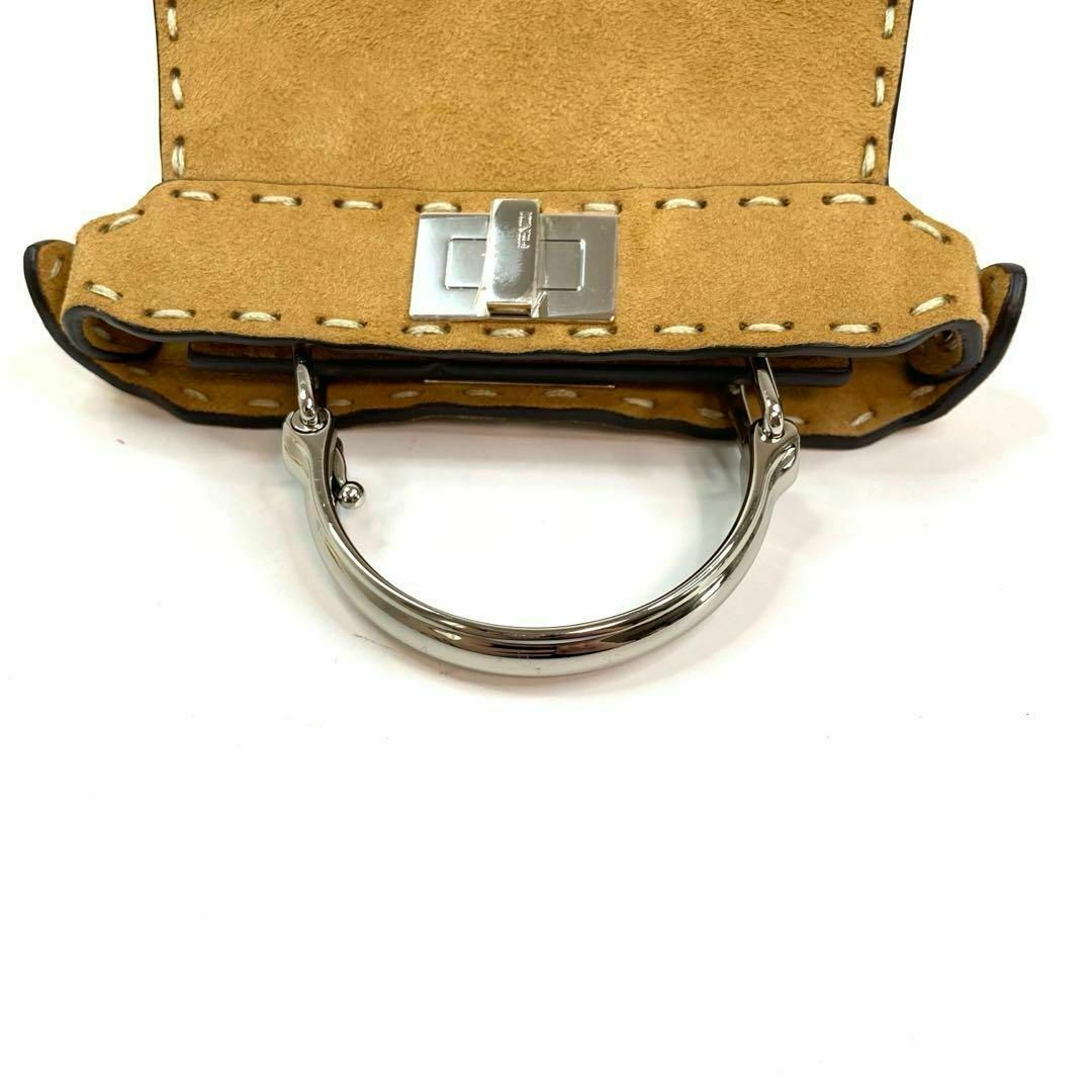 FENDI - 未使用 FENDI ピーカブー ISeeU プチ マイクロ スエード FENDI - 未使用 FENDI ピーカブー ISeeU プチ マイクロ スエード
