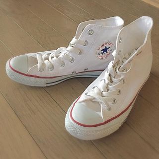 コンバース(CONVERSE)のコンバース ハイカット ホワイト (スニーカー)