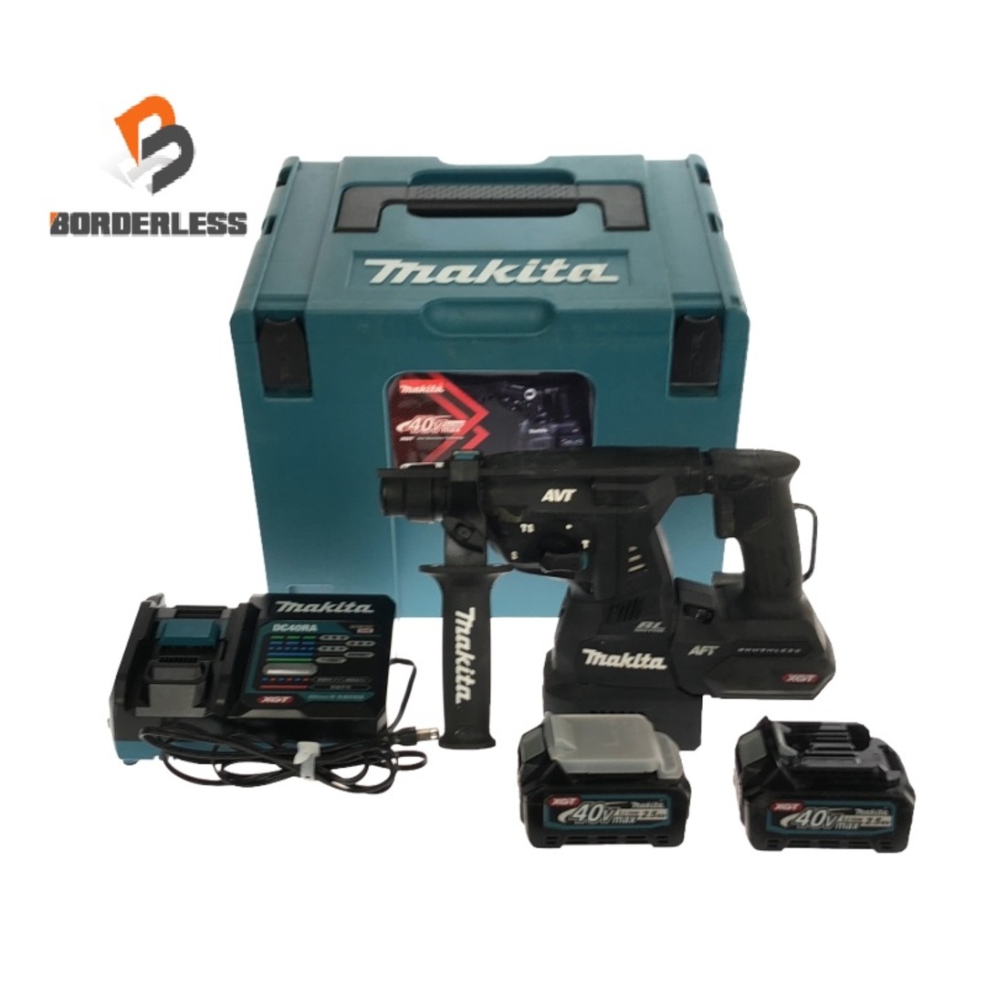 ☆品☆makita マキタ 40Vmax 28mm 充電式ハンマドリル HR001GRDX ☆品☆makita マキタ 40Vmax 28mm 充電式ハンマドリル HR001GRDX