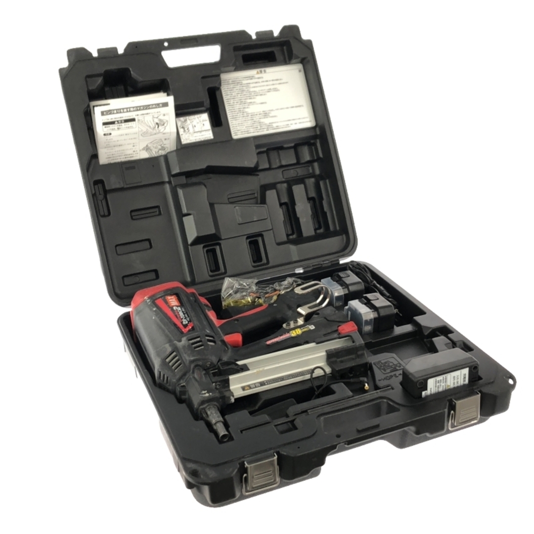☆中古品☆MAX マックス 6V ガスネイラ GS-738C2 バッテリー2個 ☆中古品☆MAX マックス 6V ガスネイラ GS-738C2 バッテリー2個