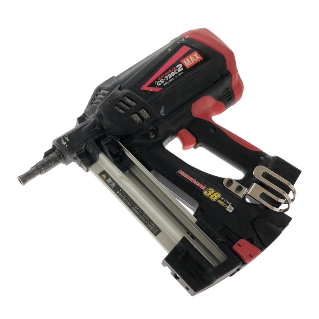 ☆中古品☆MAX マックス 6V ガスネイラ GS-738C2 バッテリー2個 ☆中古品☆MAX マックス 6V ガスネイラ GS-738C2 バッテリー2個