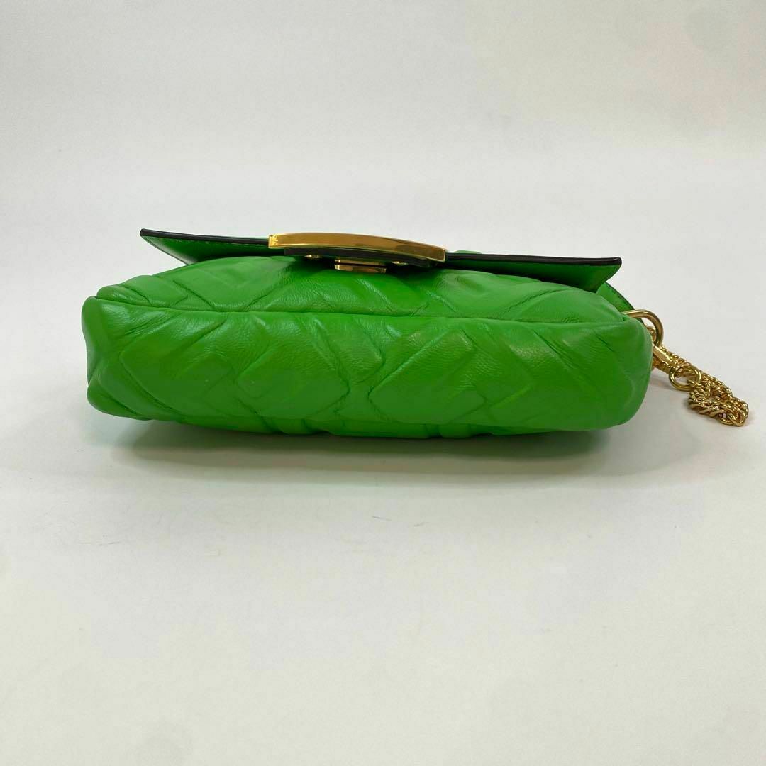 FENDI - 美品 フェンディ FENDI バケット グリーン 2way FENDI - 美品 フェンディ FENDI バケット グリーン 2way