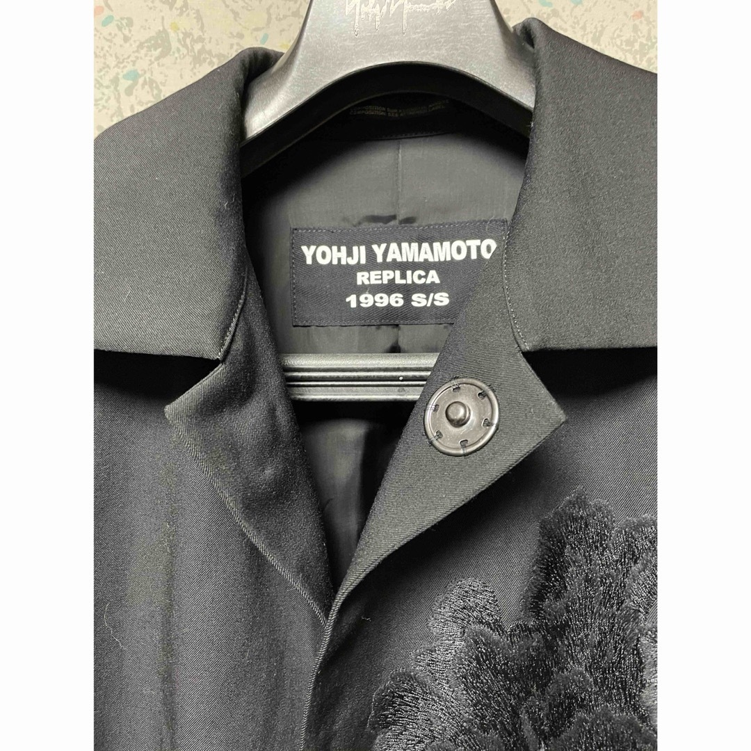 Yohji Yamamoto POUR HOMME - yohjiyamamoto インド刺繍花と少年 Yohji Yamamoto POUR HOMME - yohjiyamamoto インド刺繍花と少年