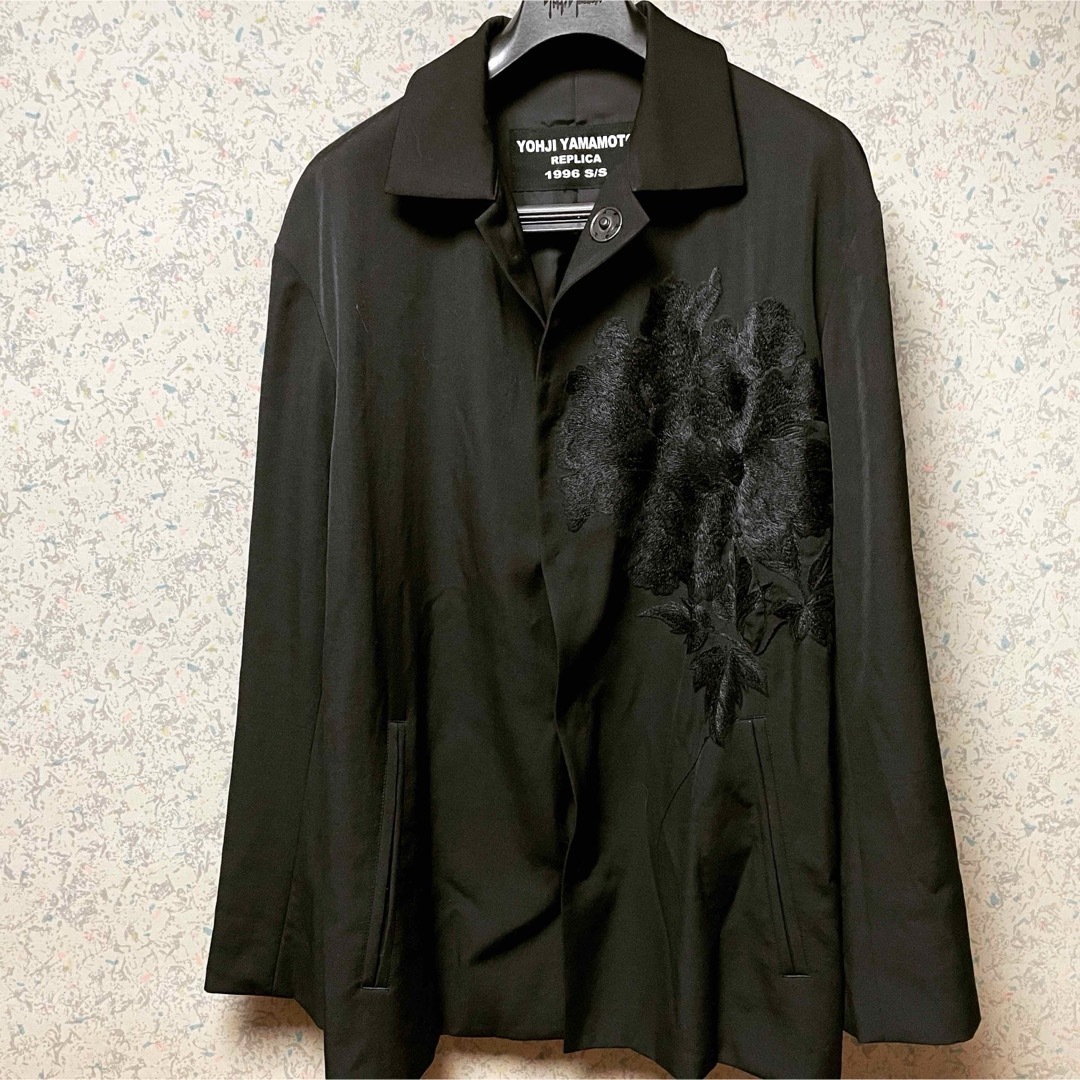 Yohji Yamamoto POUR HOMME - yohjiyamamoto インド刺繍花と少年 Yohji Yamamoto POUR HOMME - yohjiyamamoto インド刺繍花と少年