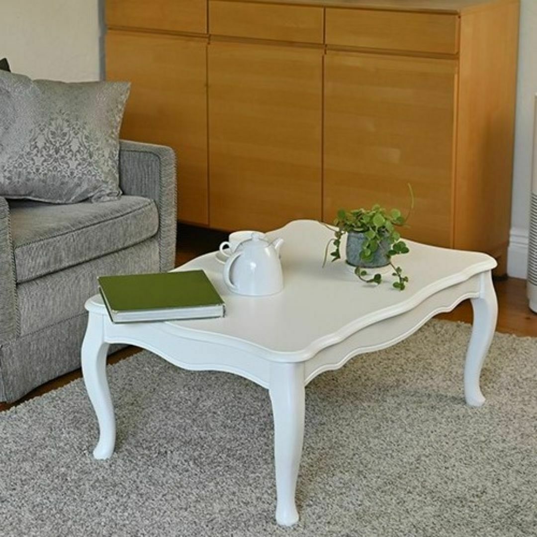 こたつ ねこ脚 90X60cm ホワイト 白 高さ2段階調節 ネコ脚 猫脚 こたつ ねこ脚 90X60cm ホワイト 白 高さ2段階調節 ネコ脚 猫脚