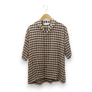 サスクワッチファブリックス(SASQUATCHfabrix.)のSASQUATHFABRIX BLOCK CHECK H/S SHIRT(シャツ)