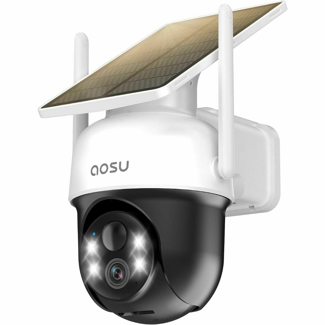 新品 aosu防犯カメラソーラー一体屋外360度広角wifi式2K300万高画素 新品 aosu防犯カメラソーラー一体屋外360度広角wifi式2K300万高画素