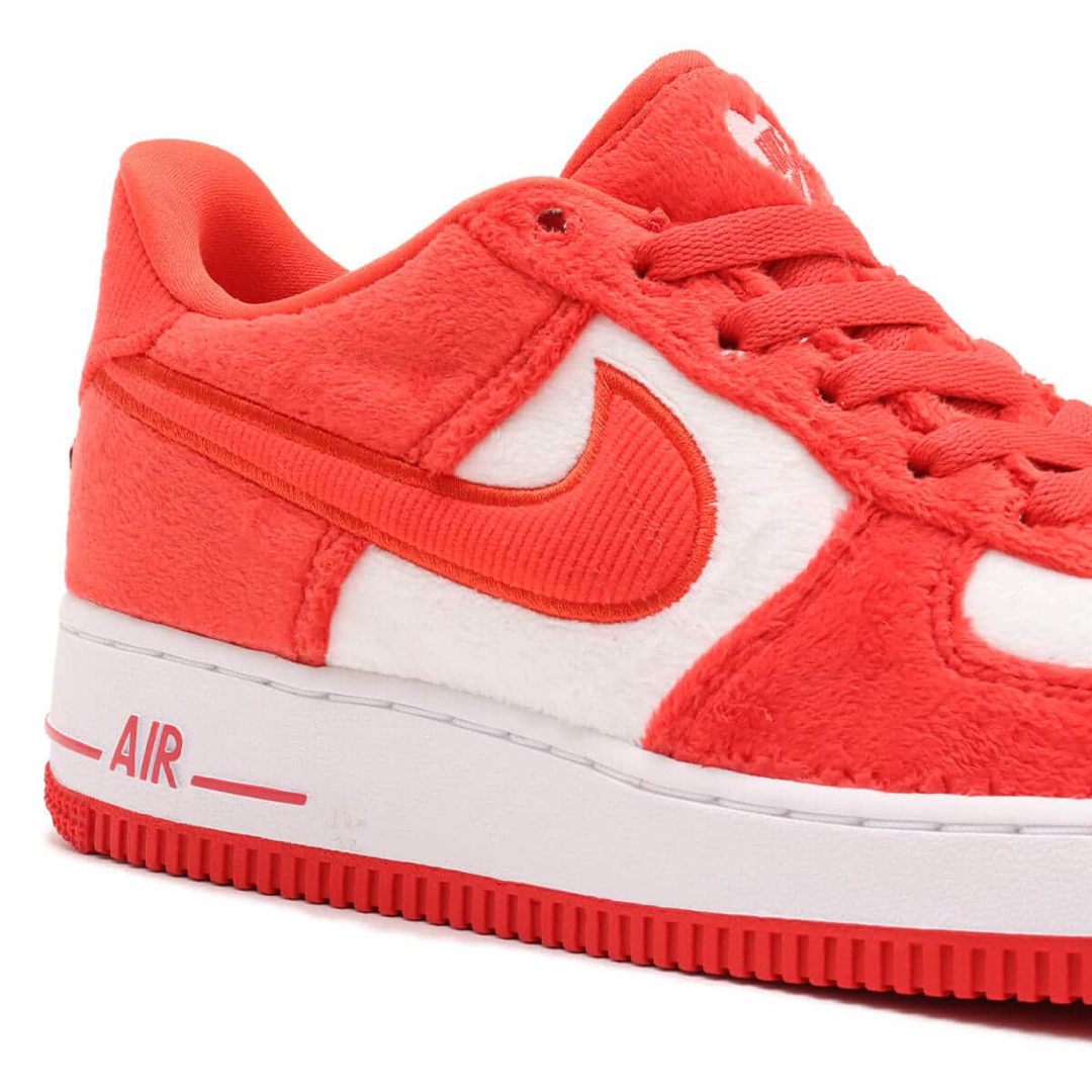 新品25cm】NIKE エアフォース1GS レッド/ホワイト 新品25cm】NIKE エアフォース1GS レッド/ホワイト