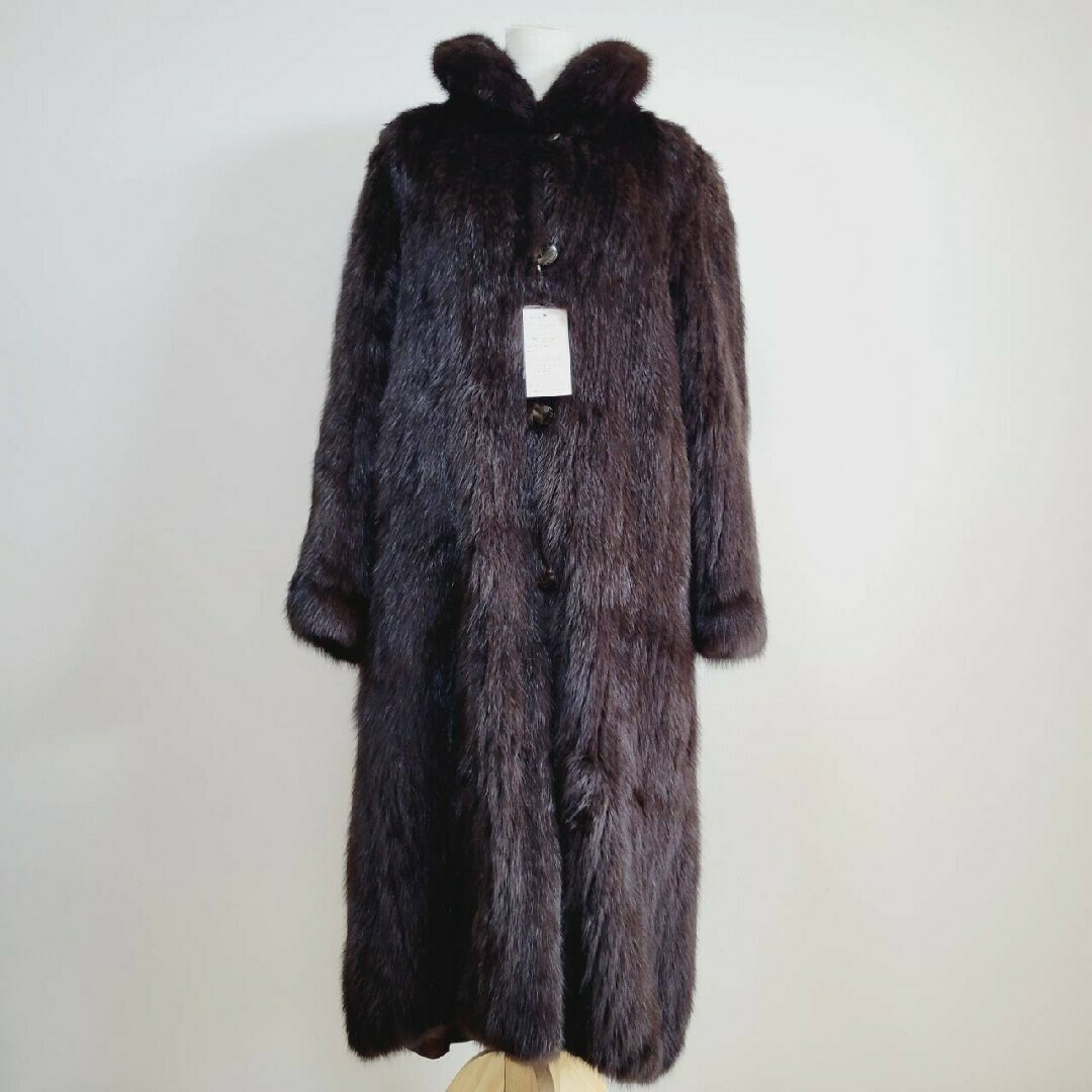 未使用タグ付き ロシアンセーブルヤーン ソボル 116cm 毛皮 未使用タグ付き ロシアンセーブルヤーン ソボル 116cm 毛皮