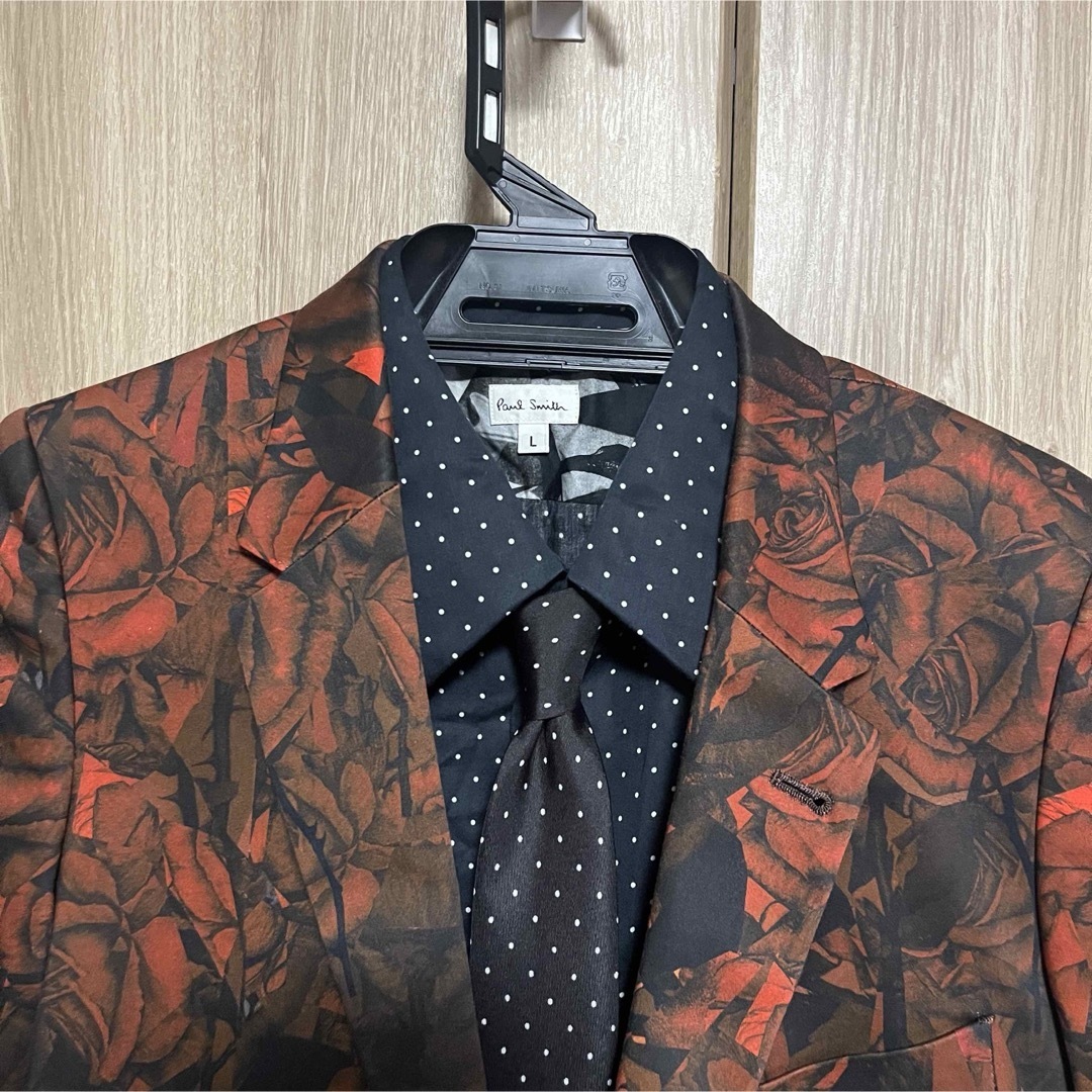 paul smith ポールスミス 花柄薔薇セットアップスーツ シャツ paul smith ポールスミス 花柄薔薇セットアップスーツ シャツ
