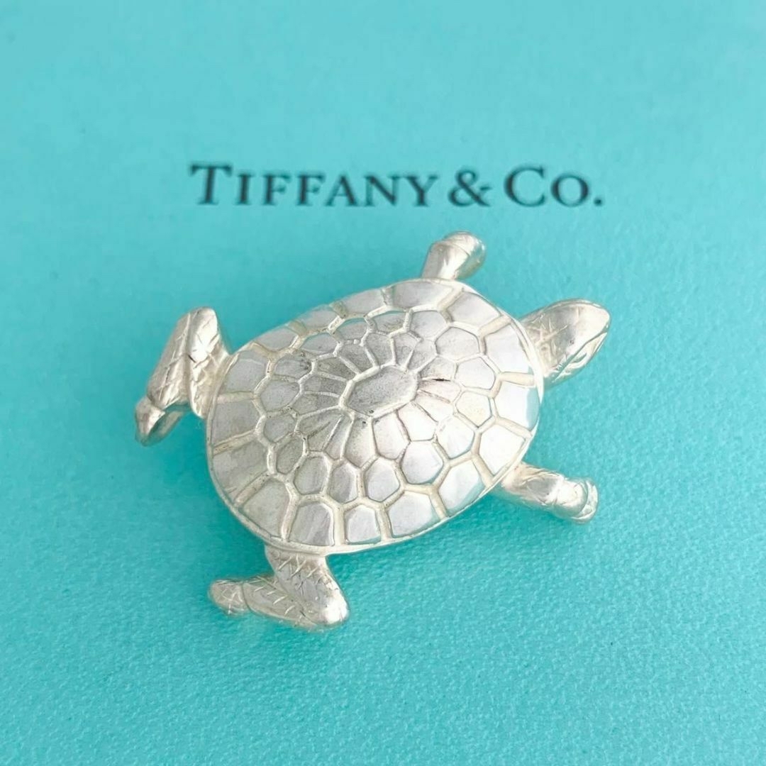 Tiffany & Co. - ティファニー 美品 タートル ブローチ カメ 亀 Tiffany & Co. - ティファニー 美品 タートル ブローチ カメ 亀