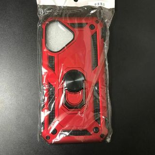 iPhone16 ケース レッド 耐衝撃(iPhoneケース)