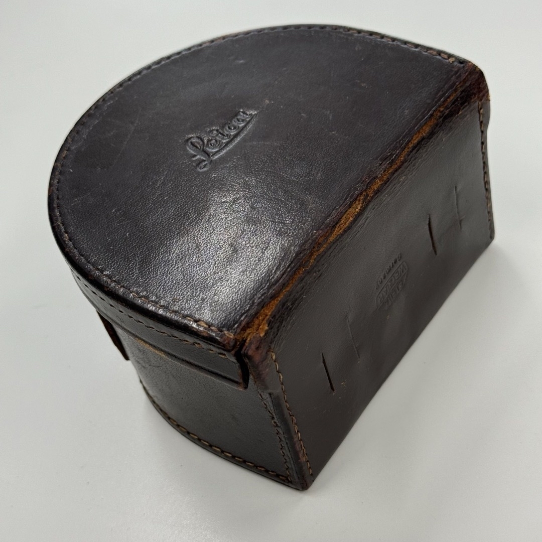 LEICA - LEICA ライカ 珍品 DRズミクロン レザーハードケース LEICA - LEICA ライカ 珍品 DRズミクロン レザーハードケース