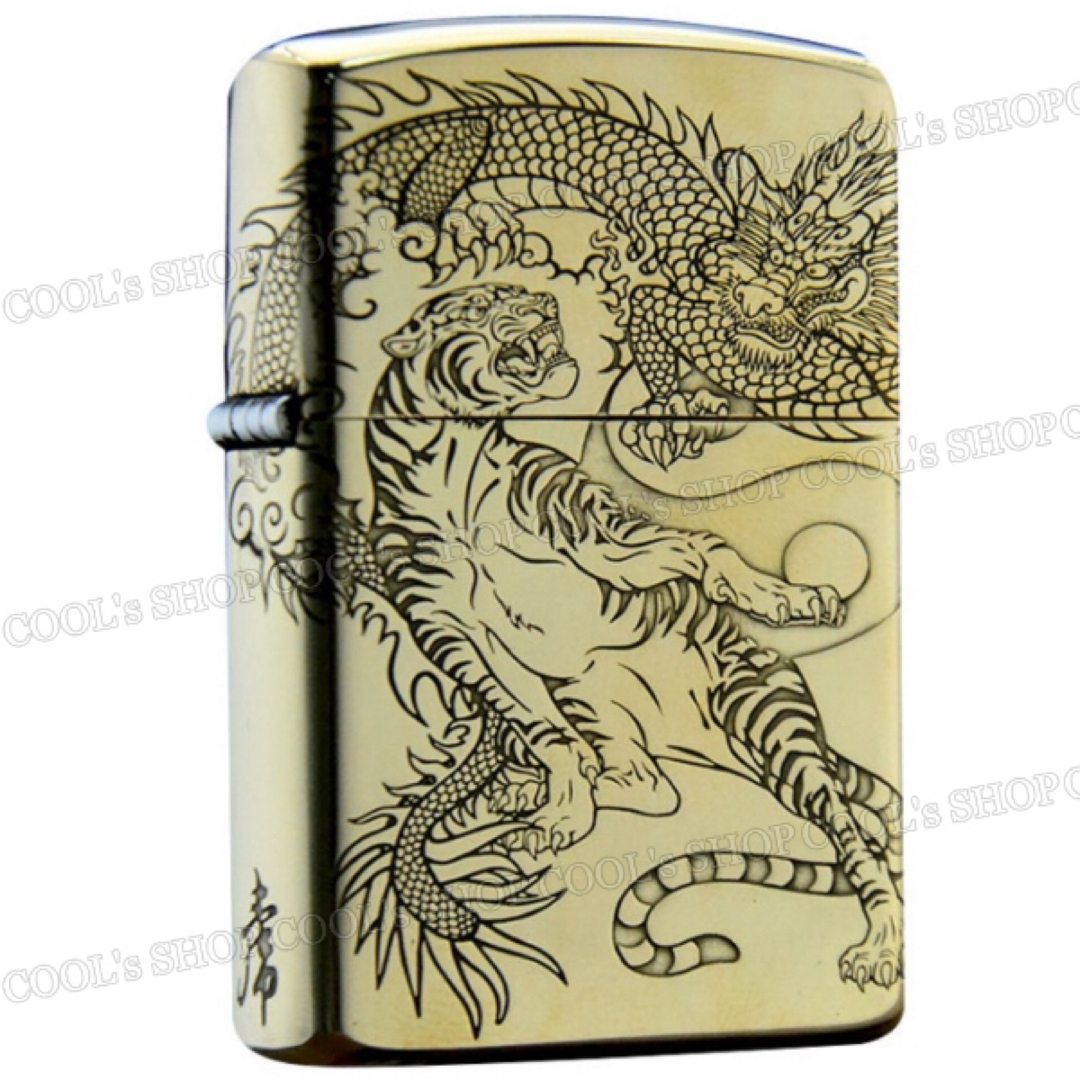 龍 虎 三面彫り デザイン オイルライター ZORRO ドラゴン 竜 zippo 龍 虎 三面彫り デザイン オイルライター ZORRO ドラゴン 竜 zippo