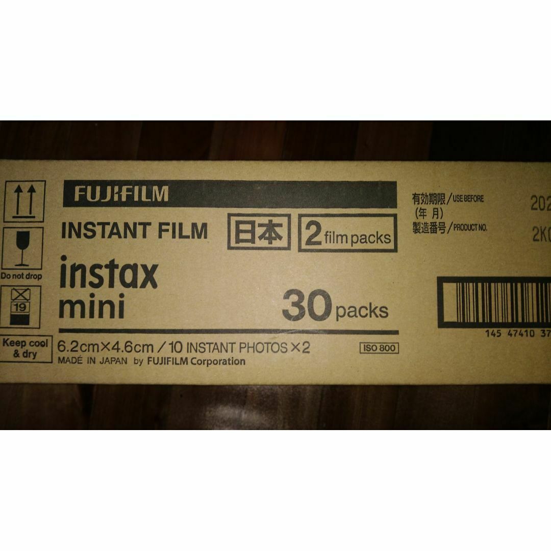 チェキ フィルム instax mini 2本入×30個(600枚分) J8 チェキ フィルム instax mini 2本入×30個(600枚分) J8