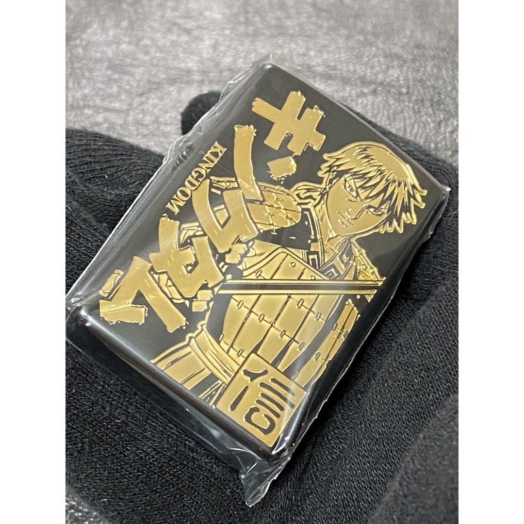 zippo キングダム 両面ゴールド加工 信 王騎 希少モデル 2021年製 zippo キングダム 両面ゴールド加工 信 王騎 希少モデル 2021年製
