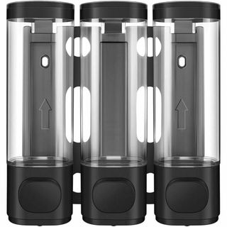 Hlsicnalm 3-In-1 ルーム壁掛けバスルームシャワーポンプディスペン(ノーカラージャケット)