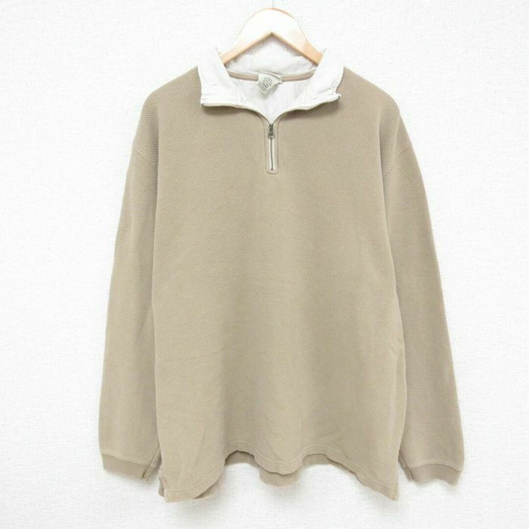 L.L.Bean - XL☆古着 エルエルビーン LLBEAN 長袖 ハーフジップ L.L.Bean - XL☆古着 エルエルビーン LLBEAN 長袖 ハーフジップ