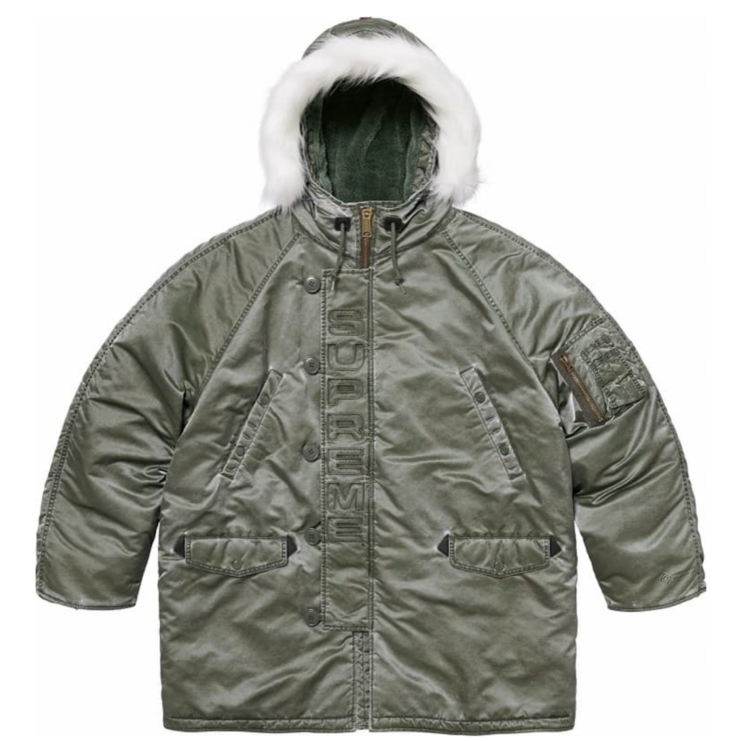 Supreme - 【Mサイズ】Supreme Washed Flight Satin N-3Bの通販 Supreme - 【Mサイズ】Supreme Washed Flight Satin N-3Bの通販