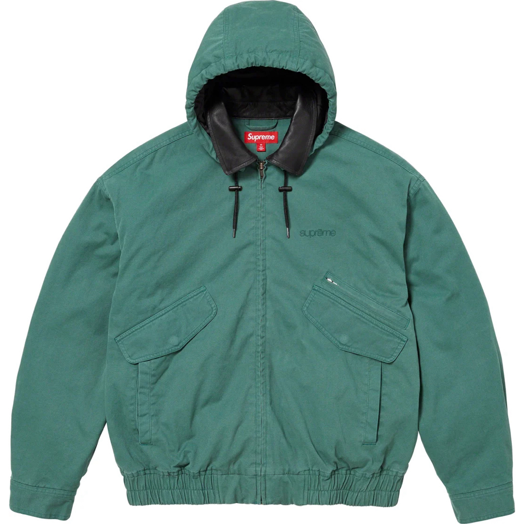Supreme - 23FW Supreme レザーカラーユーティリティジャケット Supreme - 23FW Supreme レザーカラーユーティリティジャケット