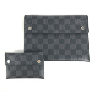 LOUIS VUITTON(名刺入れ/定期入れ ・ ブラック/黒色系)の LOUIS VUITTON(名刺入れ/定期入れ ・ ブラック/黒色系)の