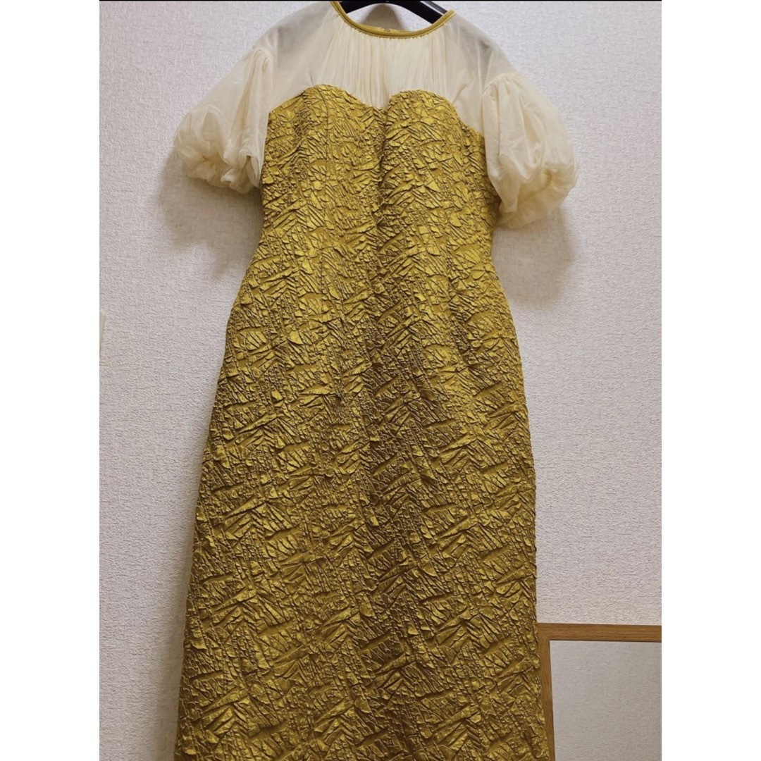 美品】ラグナムーン/ジャガード/ワンピース/ドレス/S 美品】ラグナムーン/ジャガード/ワンピース/ドレス/S