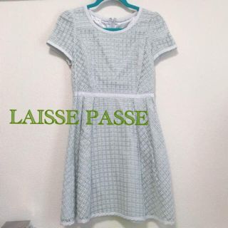 レッセパッセ(LAISSE PASSE)のレッセパッセ ワンピース ミント○ウィルセレクション、エフデ、デビュードフィオレ(ひざ丈スカート)