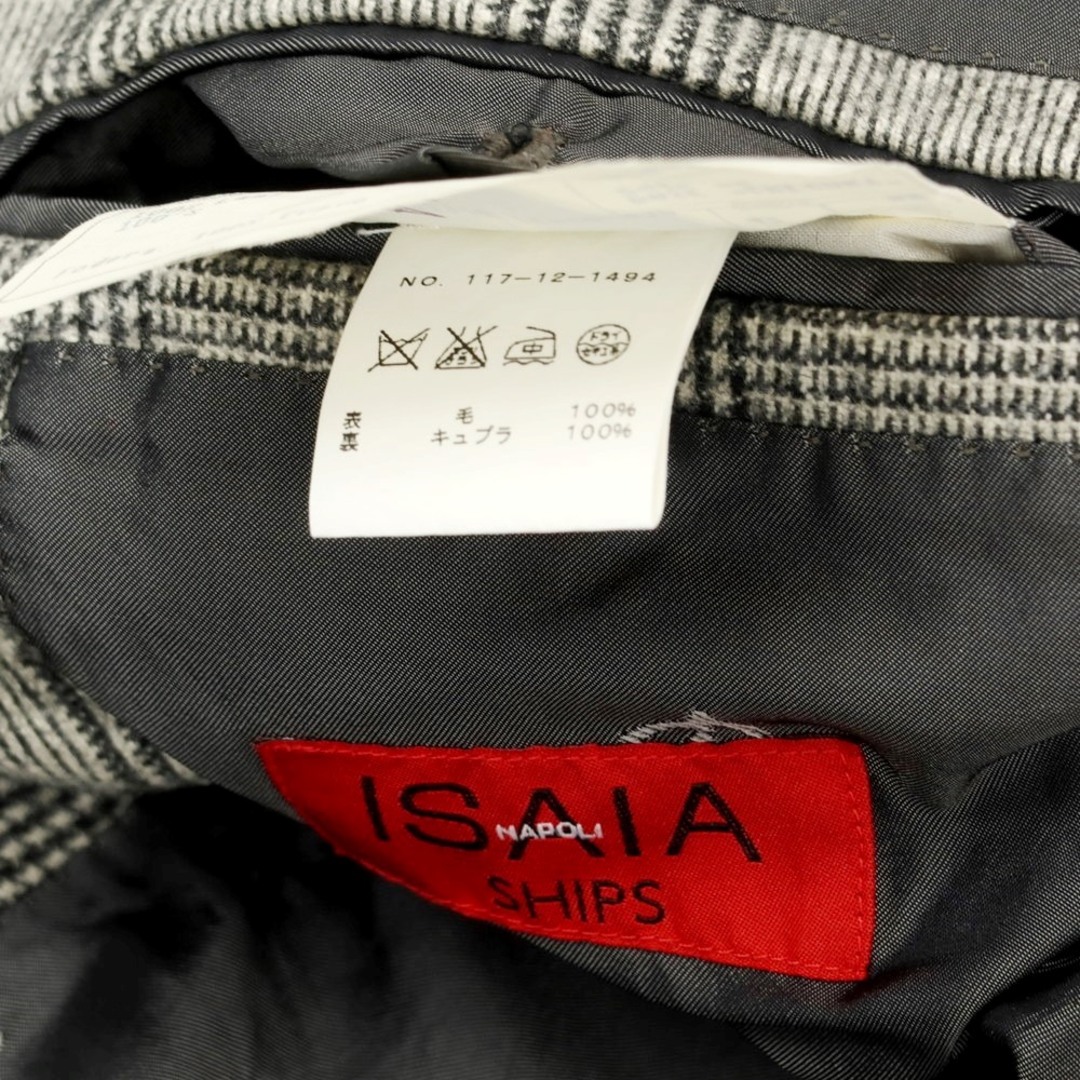 イザイア ISAIA SHIPS別注 SUPER100'Sウール グレンチェック イザイア ISAIA SHIPS別注 SUPER100'Sウール グレンチェック