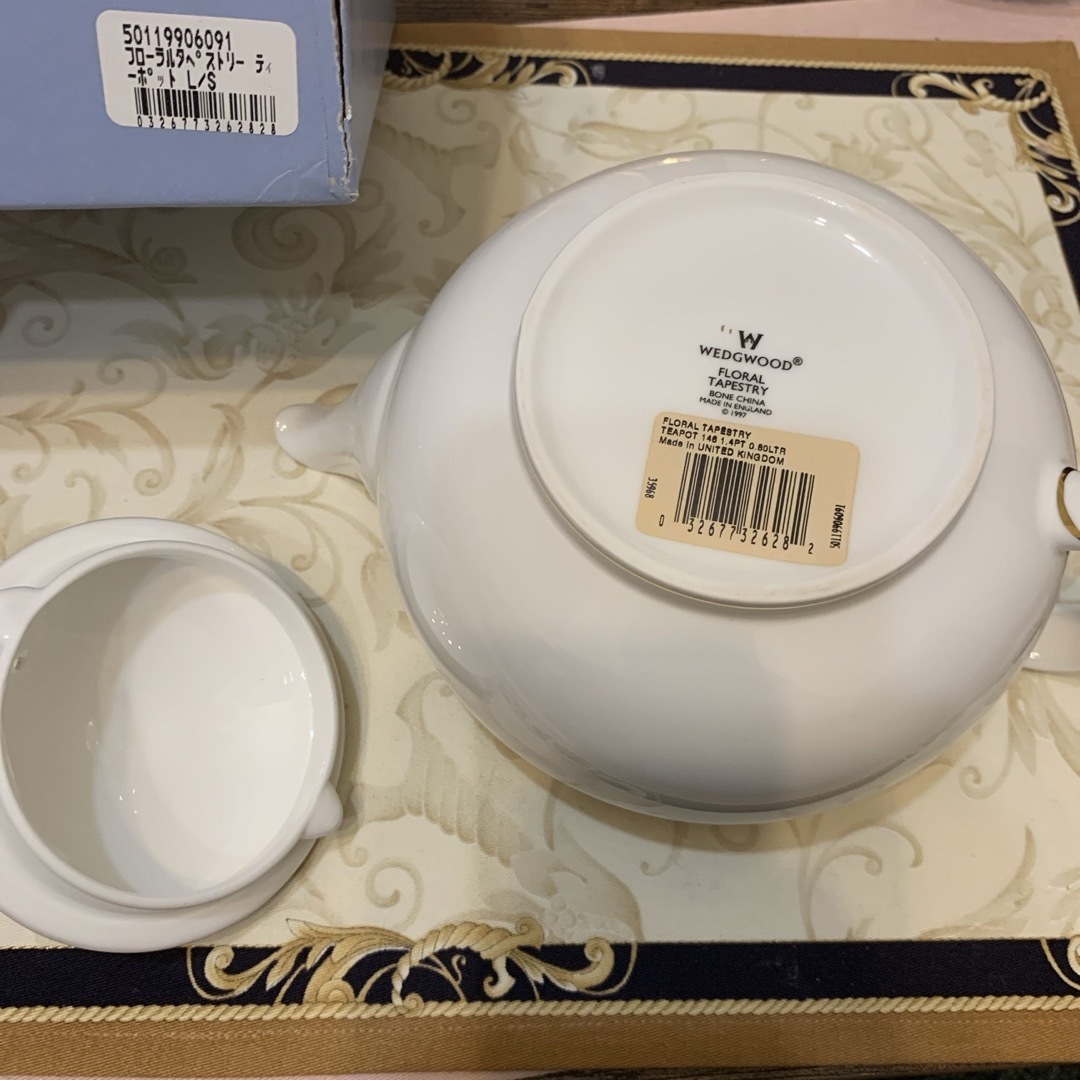 WEDGWOOD - 未使用 ウェッジウッド フローラルタペストリー WEDGWOOD - 未使用 ウェッジウッド フローラルタペストリー