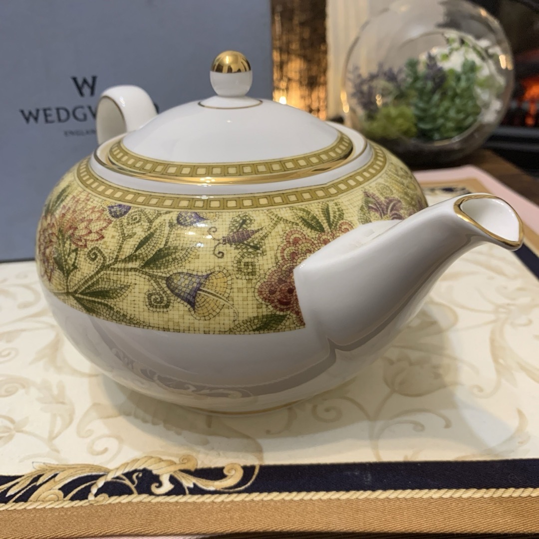 WEDGWOOD - 未使用 ウェッジウッド フローラルタペストリー WEDGWOOD - 未使用 ウェッジウッド フローラルタペストリー