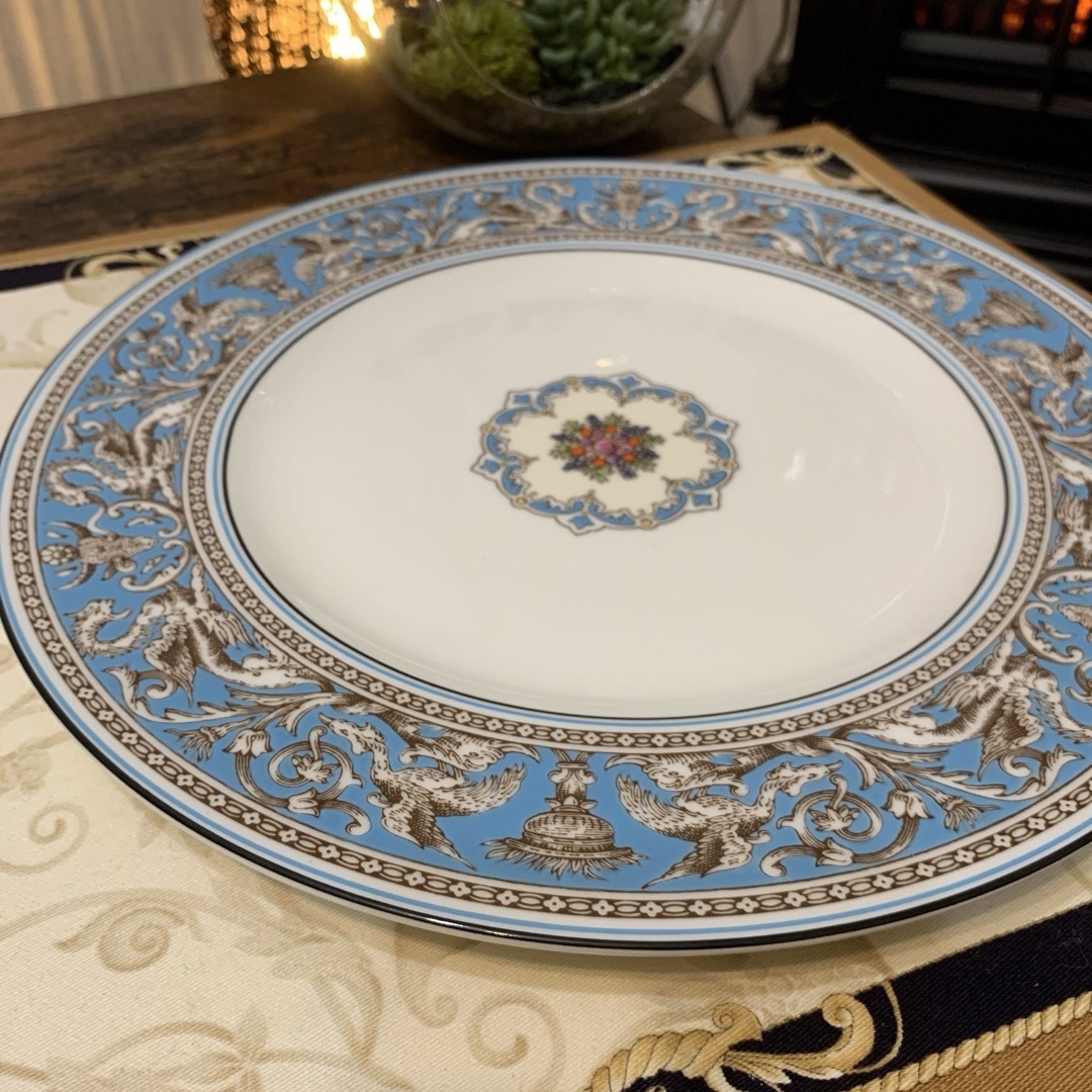 WEDGWOOD - 未使用 ウェッジウッド フロレンティーン ターコイズ WEDGWOOD - 未使用 ウェッジウッド フロレンティーン ターコイズ
