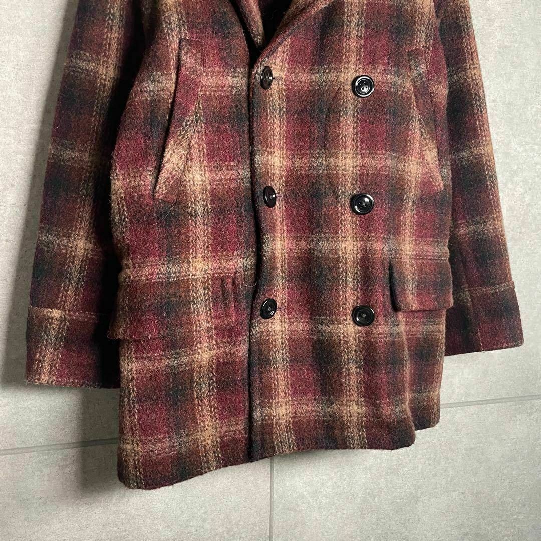 POLO SPORTSMAN ポロカントリー ピーコート 希少 オンブレチェック POLO SPORTSMAN ポロカントリー ピーコート 希少 オンブレチェック