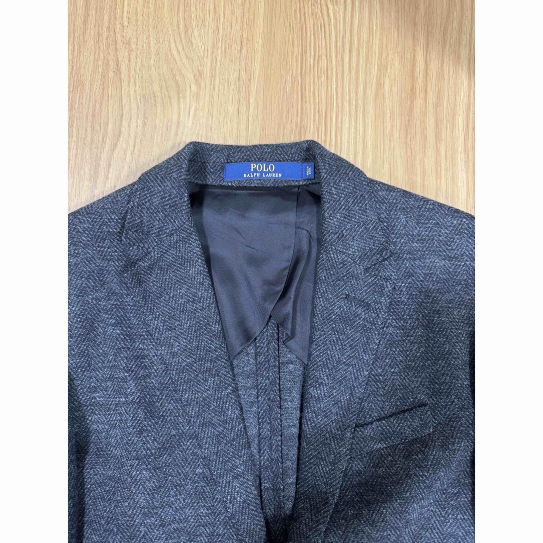 POLO RALPH LAUREN - ポロラルフローレン ツイードダークグレー POLO RALPH LAUREN - ポロラルフローレン ツイードダークグレー