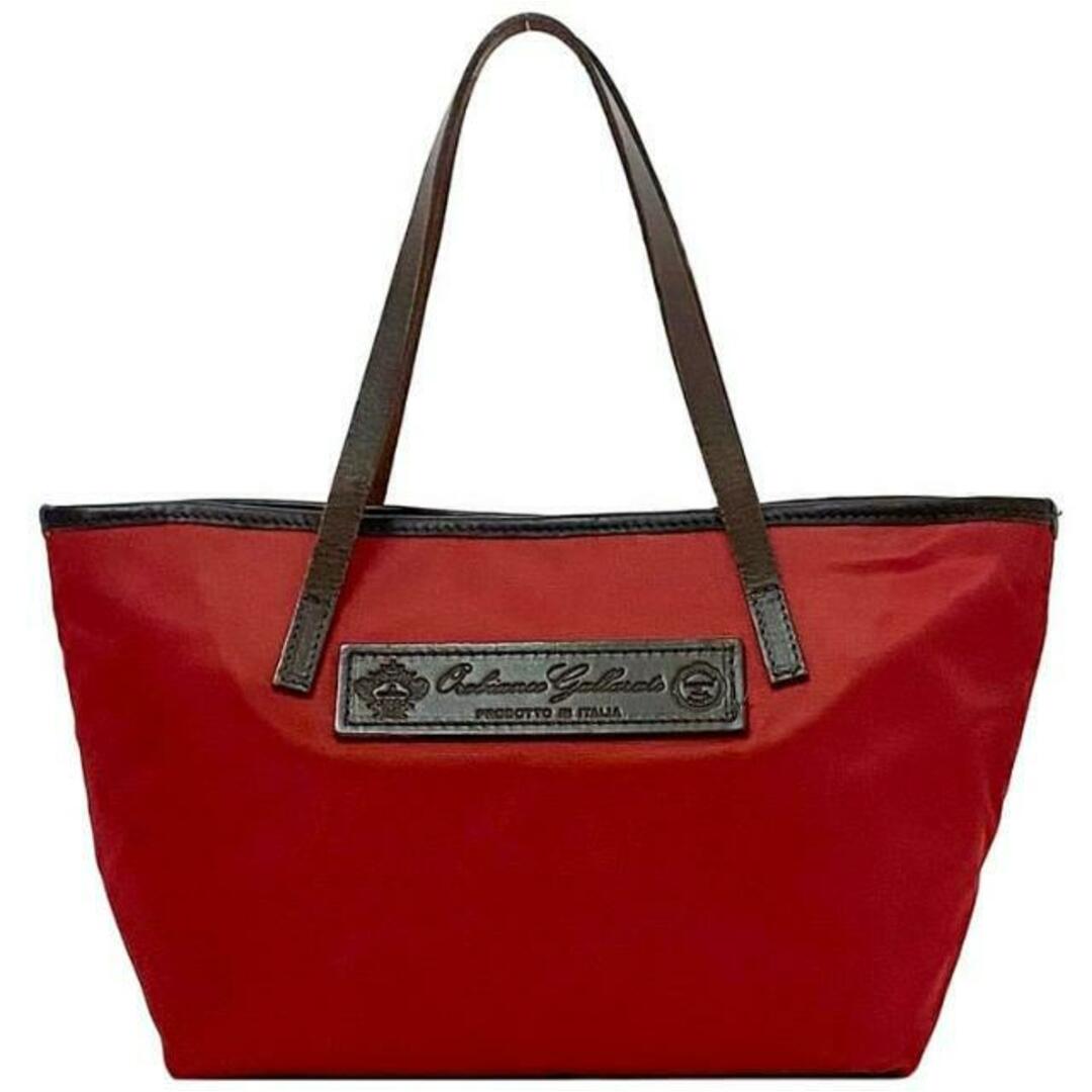 Orobianco - オロビアンコ トートバッグ レッド ブラウン 美品 Orobianco - オロビアンコ トートバッグ レッド ブラウン 美品