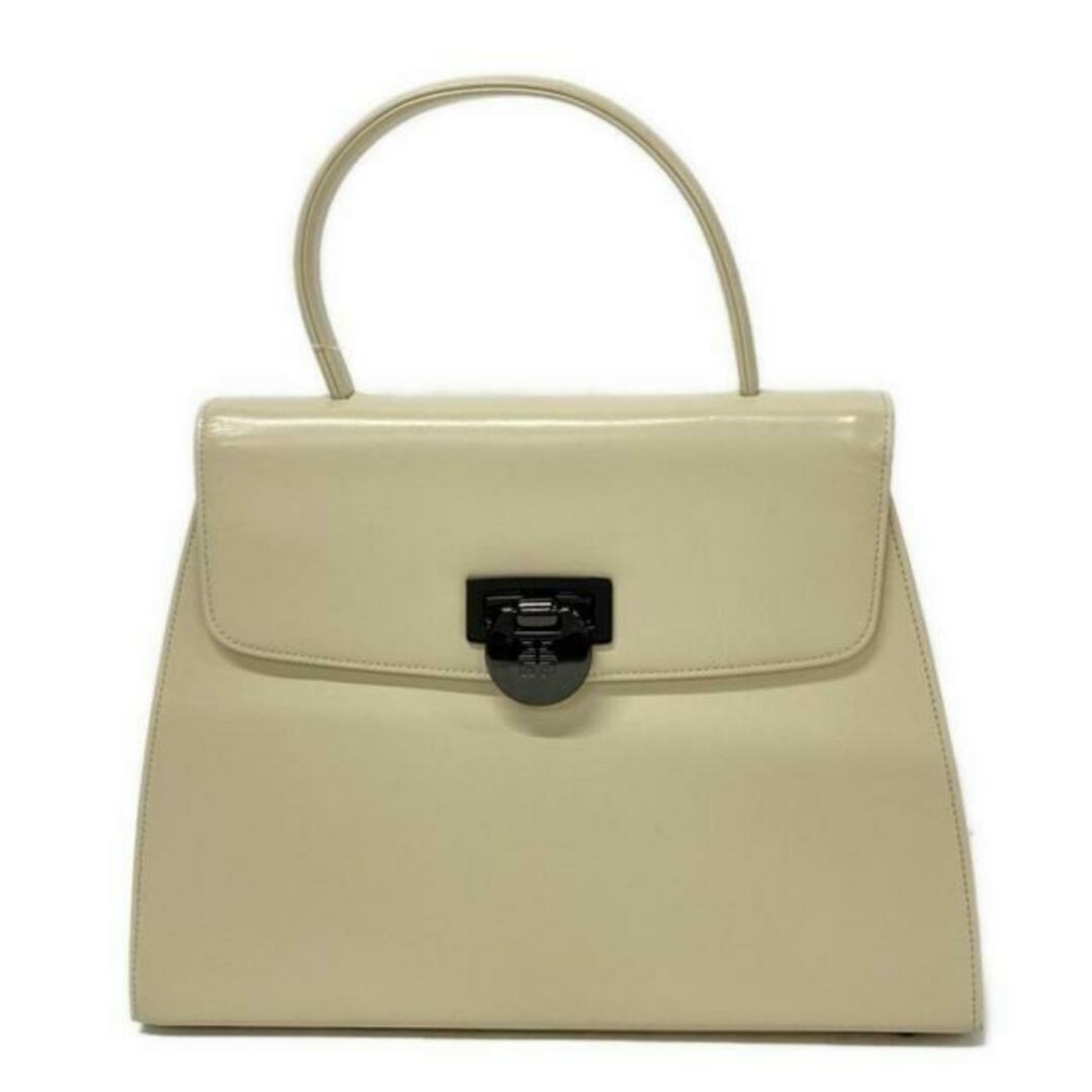 GIVENCHY(ジバンシー) ハンドバッグ - アイボリー ケリー型 レザー GIVENCHY(ジバンシー) ハンドバッグ - アイボリー ケリー型 レザー