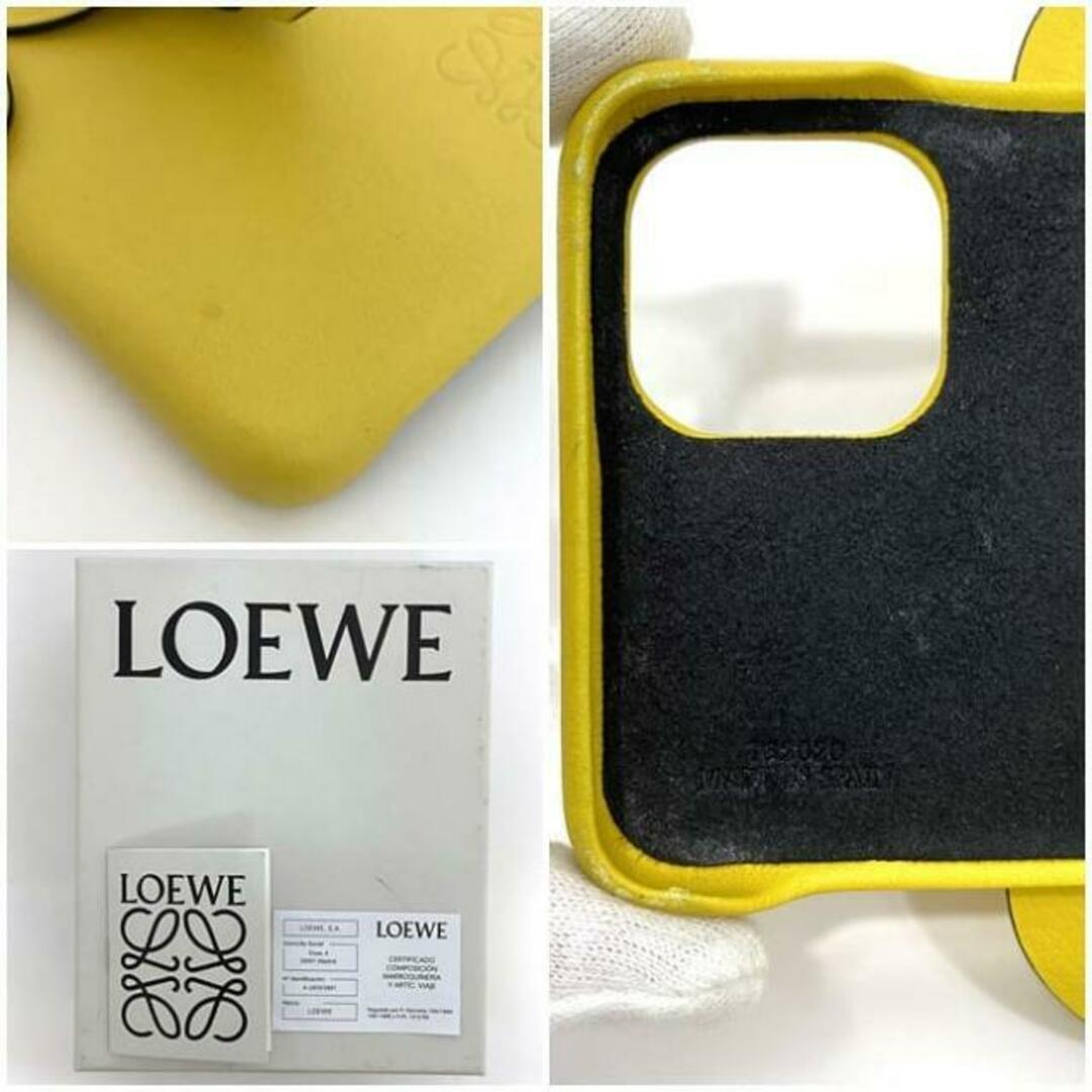 LOEWE - ロエベ iPhone 11 PRO MAX ケース イエロー LOEWE - ロエベ iPhone 11 PRO MAX ケース イエロー