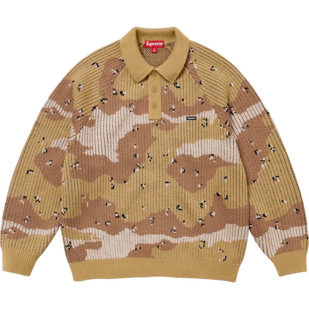 Supreme - 【Mサイズ】Supreme Small Box Polo Sweaterの通販 by Supreme - 【Mサイズ】Supreme Small Box Polo Sweaterの通販 by