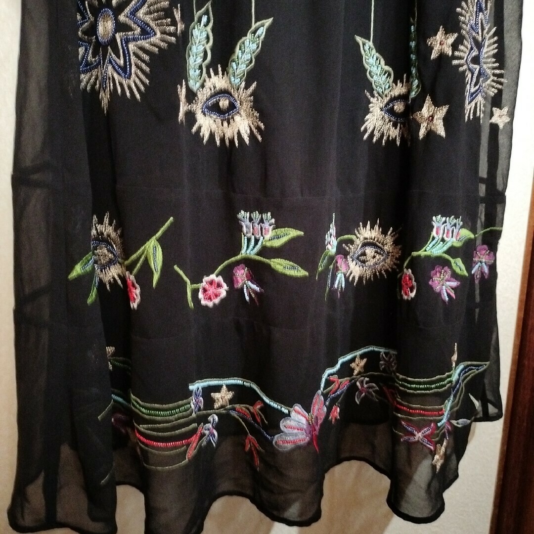 DESIGUAL - ロングワンピース 刺繍 デシグアル 38の通販 by DESIGUAL - ロングワンピース 刺繍 デシグアル 38の通販 by